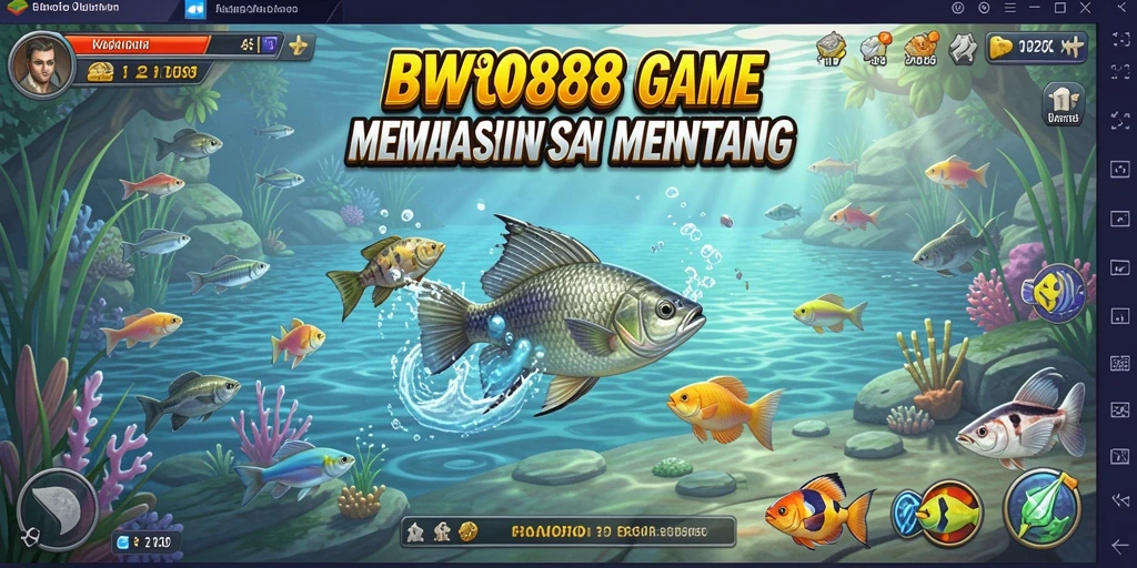 Gameplay BWO888 yang menampilkan pengalaman memancing yang mengasyikkan.