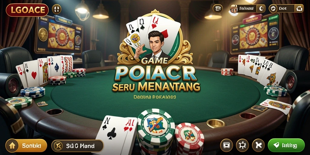 Tampilan gameplay seru dalam LGOACE dengan pemain sedang berkompetisi.