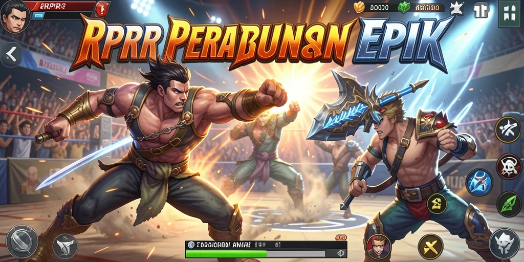 Tangkap momen seru di arena pertarungan RPRR.