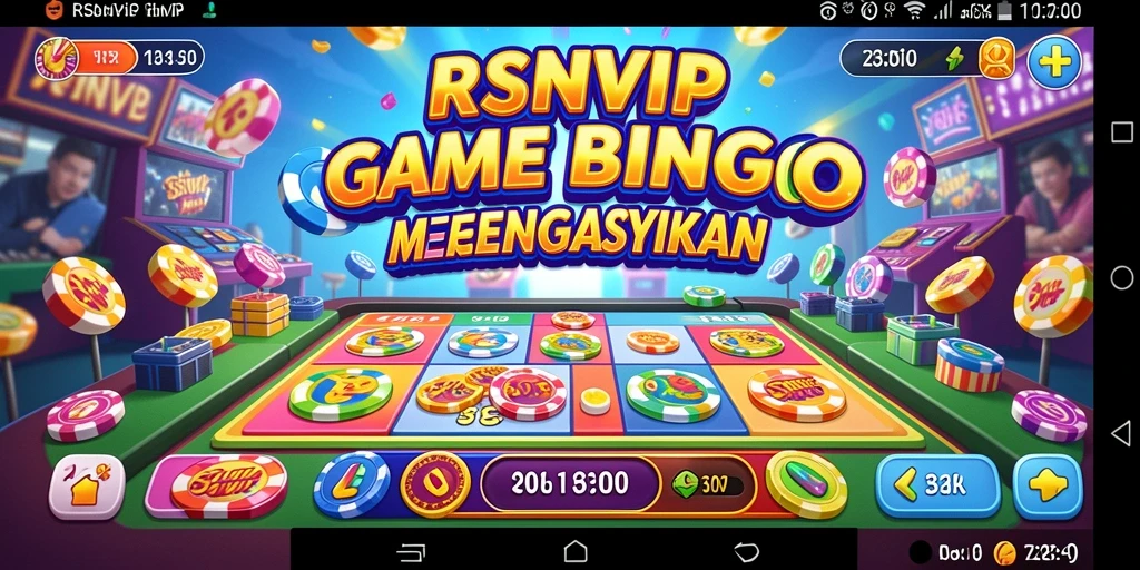 Tampilan gameplay Bingo RSNVIP yang seru dan interaktif.